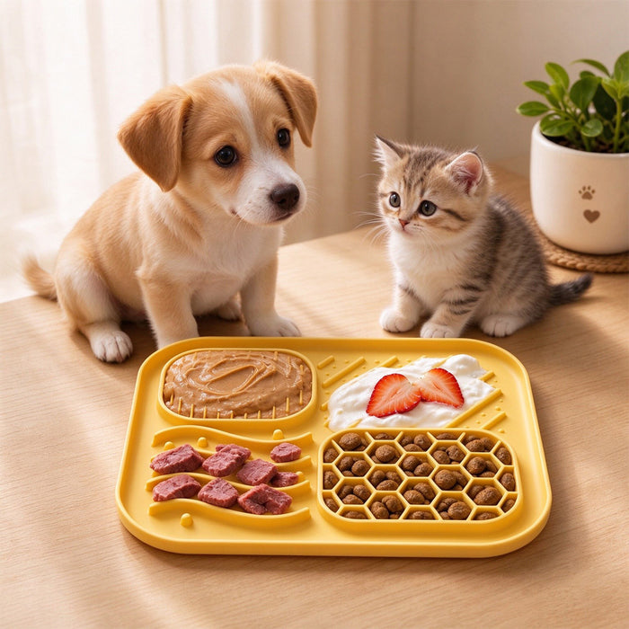Four-Zone Calm Lick Mat
