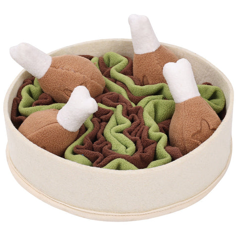 Chicken Dinner Snuffle Mat